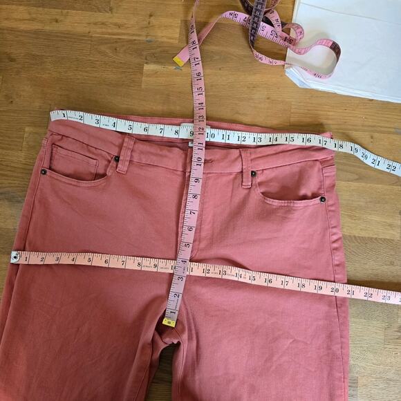 Pistola Drea Slim Straight Stretch High-Rise Jean 33 - Red Rock - Picture 11 of 12